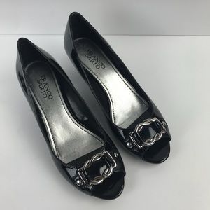Franco Sarto patent leather heels